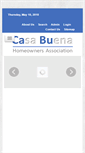 Mobile Screenshot of casabuenahoa.com